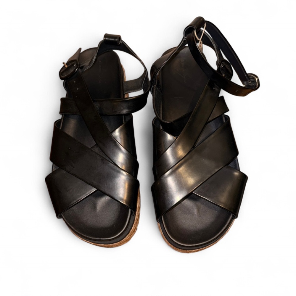 Simone Rocha Leather Platform Sandals - image 3